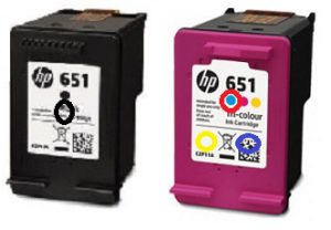 Как заправить картридж hp 651